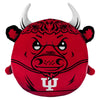 The Sleep Squad Indiana Hoosiers Bison 12" Plush Kiri Cloud Mascot - Official Collegiate Crystal Velboa Polyester
