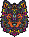TCG Toys Hidden Shapes Wolf Jigsaw Puzzle - 300 Pieces, Hand Drawn, Multicolor, Great Gift for All Ages