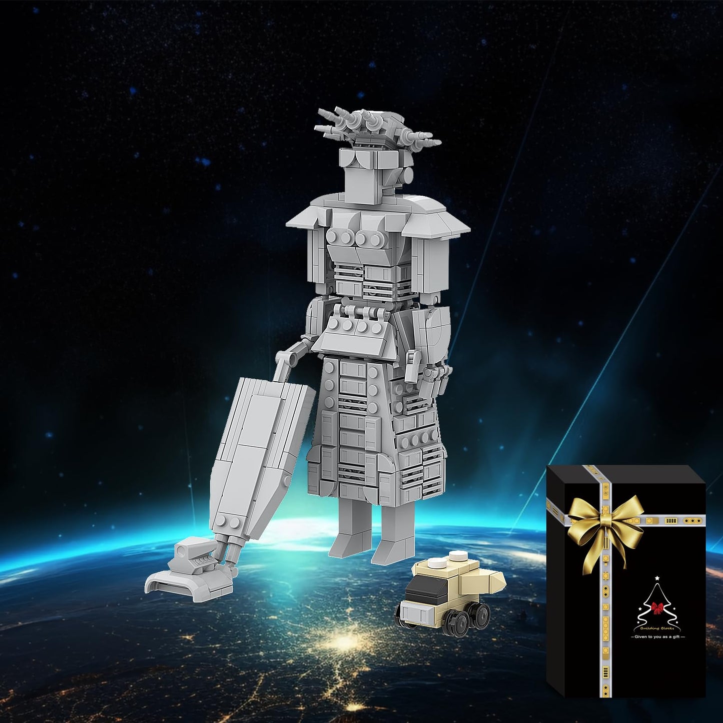 Generic Mega Maid Spaceballs Creative Building Kit for mature-themed Kids Desktop Building Set Toy Compatible with Lego Christmas Bithday Gift(362PCS) Medium