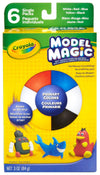 Crayola Model Magic, Modeling Material, .5 Ounces 6/Pkg-Primary