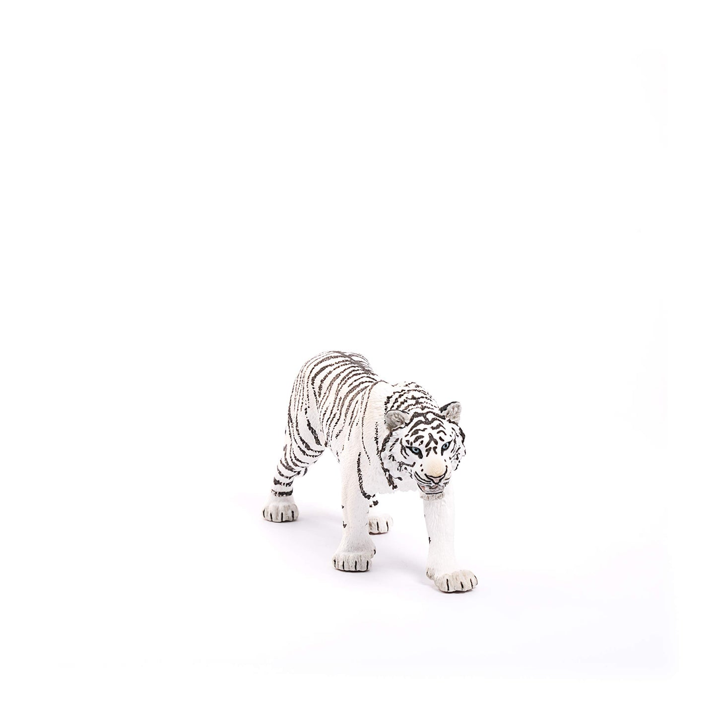 Schleich Wild Life Realistic White Tiger Figurine - Authentic And Highly Detailed Wild Animal Toy, Durable For Education And Fun Play For Kids, Perfect For Boys And Girls, Ages 3+