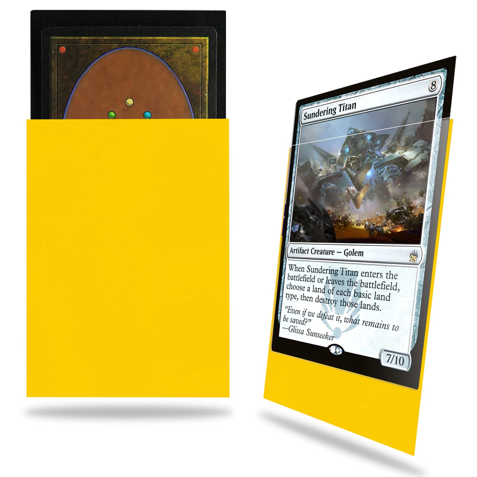 Yellow MTG Card Sleeves 200 Pack Standard Card Sleeves Sturdy MTG Slee Toytooth Yellow MTG Card Sleeves 200 Pack Standard Card Sleeves Sturdy MTG Slee Toytooth