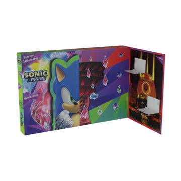 Bandai Sonic Prime Advent Calendar | Sonic The Hedgehog Kids Advent Calendar 2023 With Figures Stickers And More Based On The So