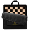 A&A 18.875'' Professional Wooden Tournament Chess Board/African Palisander & Maple Inlaid / 2.0'' Squares W/O Notation