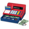 Learning Resources Pretend & Play Calculator Cash Register, 73 Pieces, 5 3/4H x 9 1/2W x 10 1/2D