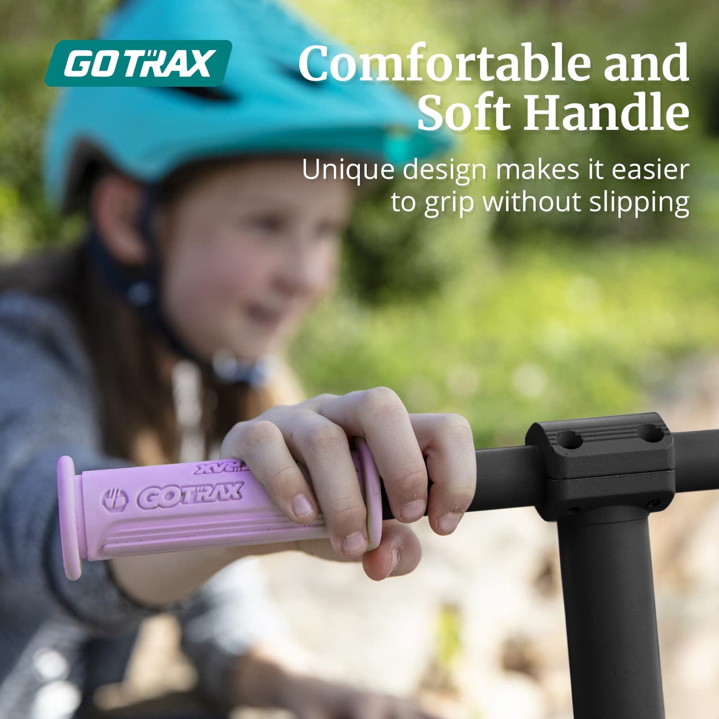 Gotrax GKS Electric Scooter for Kid Ages 6-12, Max 4 Miles Range and 7.5 Mph Speed, 6 Solid Rubber Wheels UL2272 Certification,