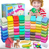 Essenson Air Dry Clay 64 Colors, Modeling Clay For Kids, Diy Molding Magic Clay, Gift For Kids
