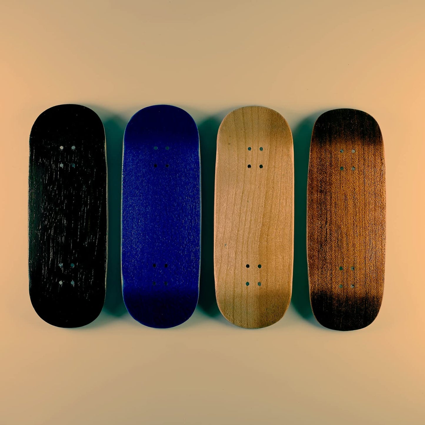 Soldier Bar Handmade Fingerboards 8.0 (6-Layer Canada Maple+Ebony 34Mmx98Mm) (Handmade Ebony Deck)