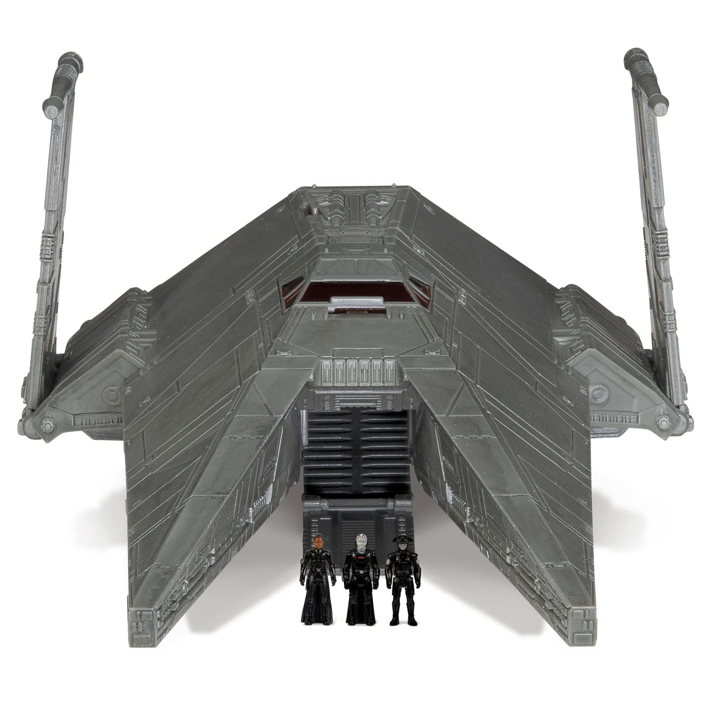 Star Wars Micro Galaxy Squadron Inquisitor Transport Scythe - 7-Inch Starship Class Vehicle With Three 1-Inch Micro Figure Accessories