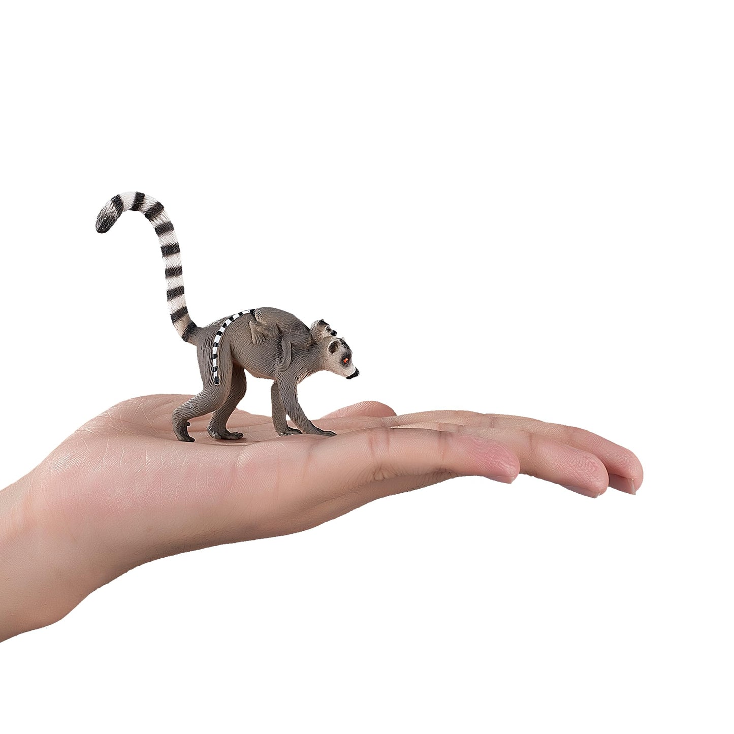Mojo Lemur With Baby Toy Figure Medium