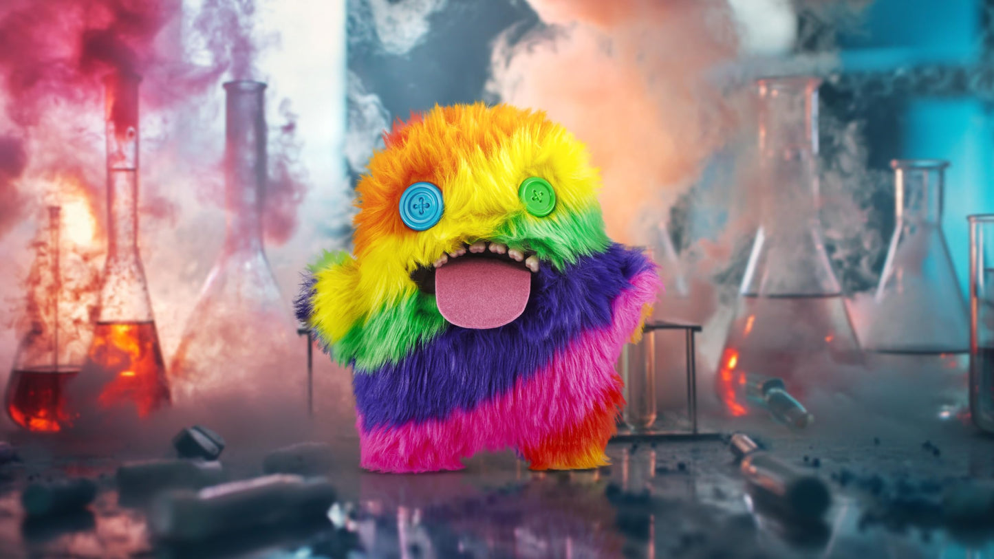 Fuggler Plush Toy - Oogah Boogah Funny Ugly Monster, Collectible, Cotton, Model 15702L