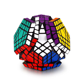 Ganowo Megaminx Speed Cube Gigaminx 5X5 Cubes Brain Teasers Games Magic Twist Puzzle Fidget Toys For Kids Adults Boys Teens