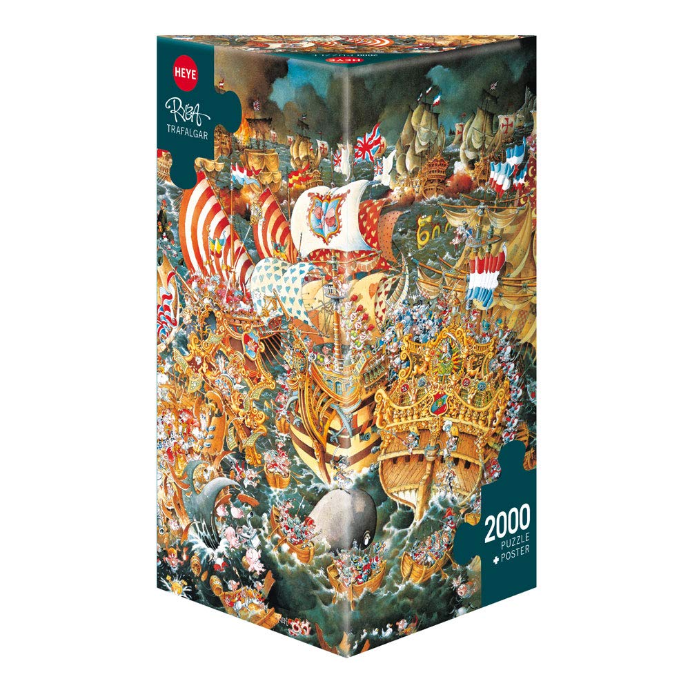 Heye 29795 ''Trafalgar Ryba Triangular Puzzle (2000-Piece)