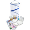 Nature Gifts Live Butterfly Kit - School-Sized Educational Experience With 32 Painted Lady Caterpillars - Pop-Up Cage, And Compr