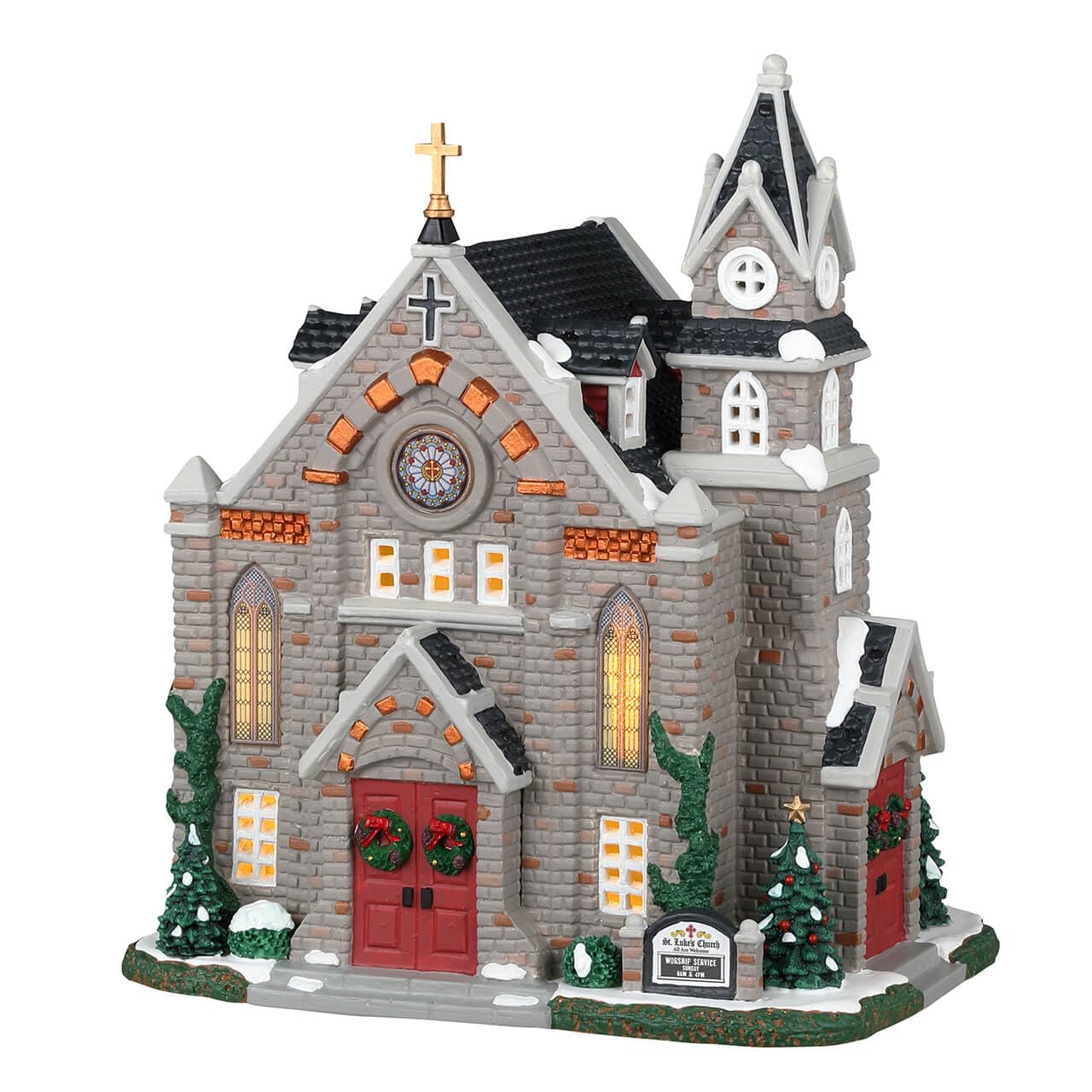 Lemax St. Luke'S Church #35055