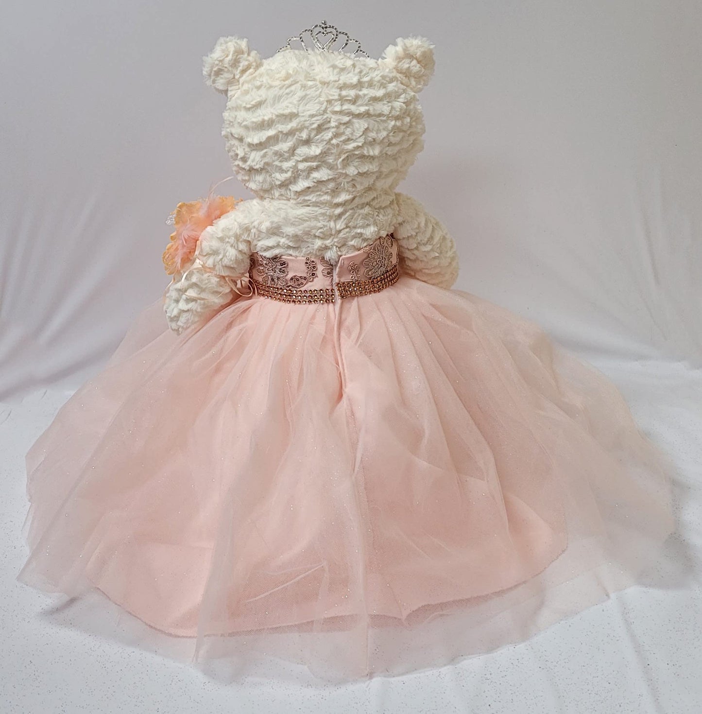 20 Inches Quince Anos Quinceanera Last Doll Teddy Bear With Dress (Centerpiece) ~ B16631-29