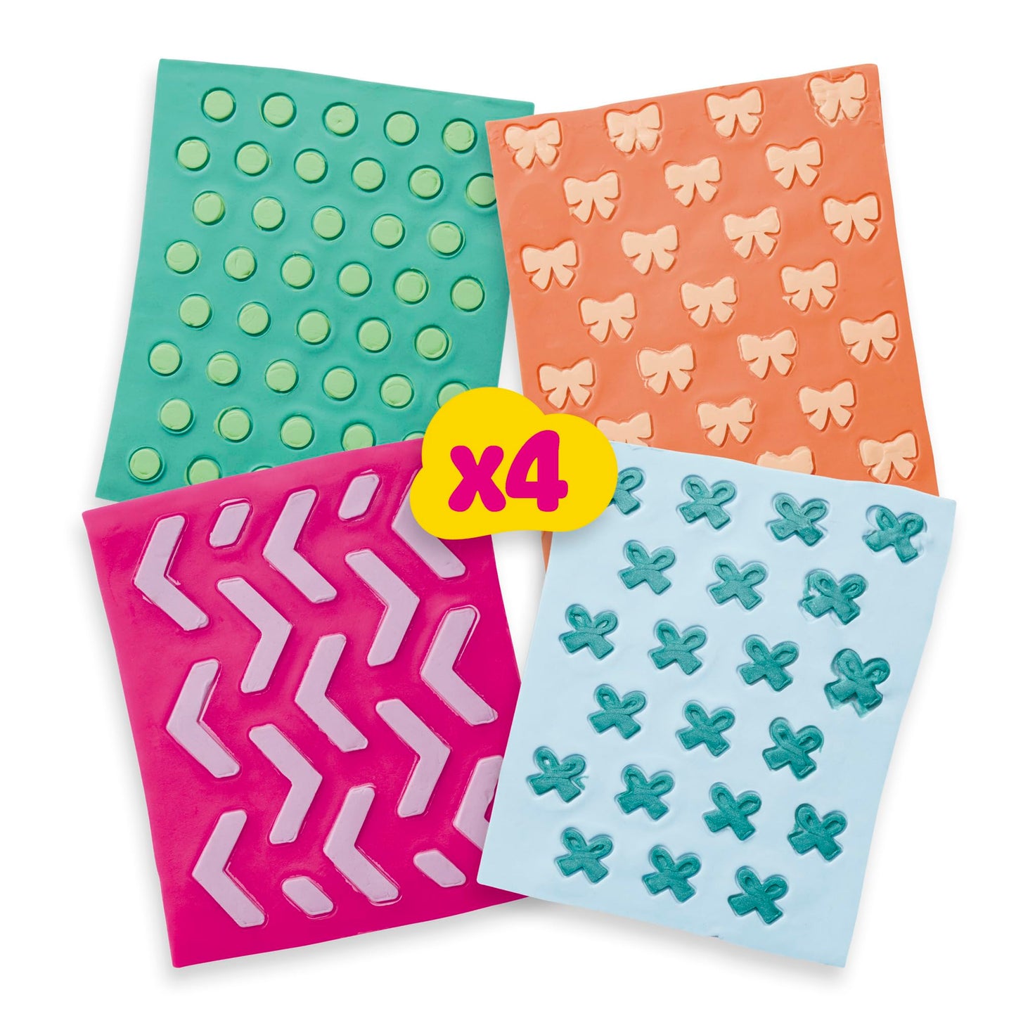 Play-Doh Barbie Pearls and Bows Accessory Pack, 4 Refill Pattern Sheets of Modeling Compound, 8 Fashion Accessories, Kids Arts a