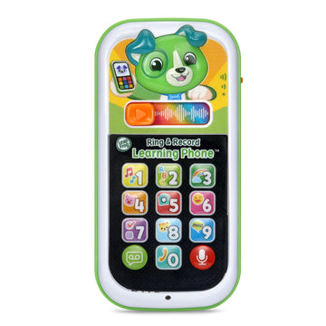 LeapFrog Scouts Ring and Record Learning Phone, Infant Pretend-Play Toy