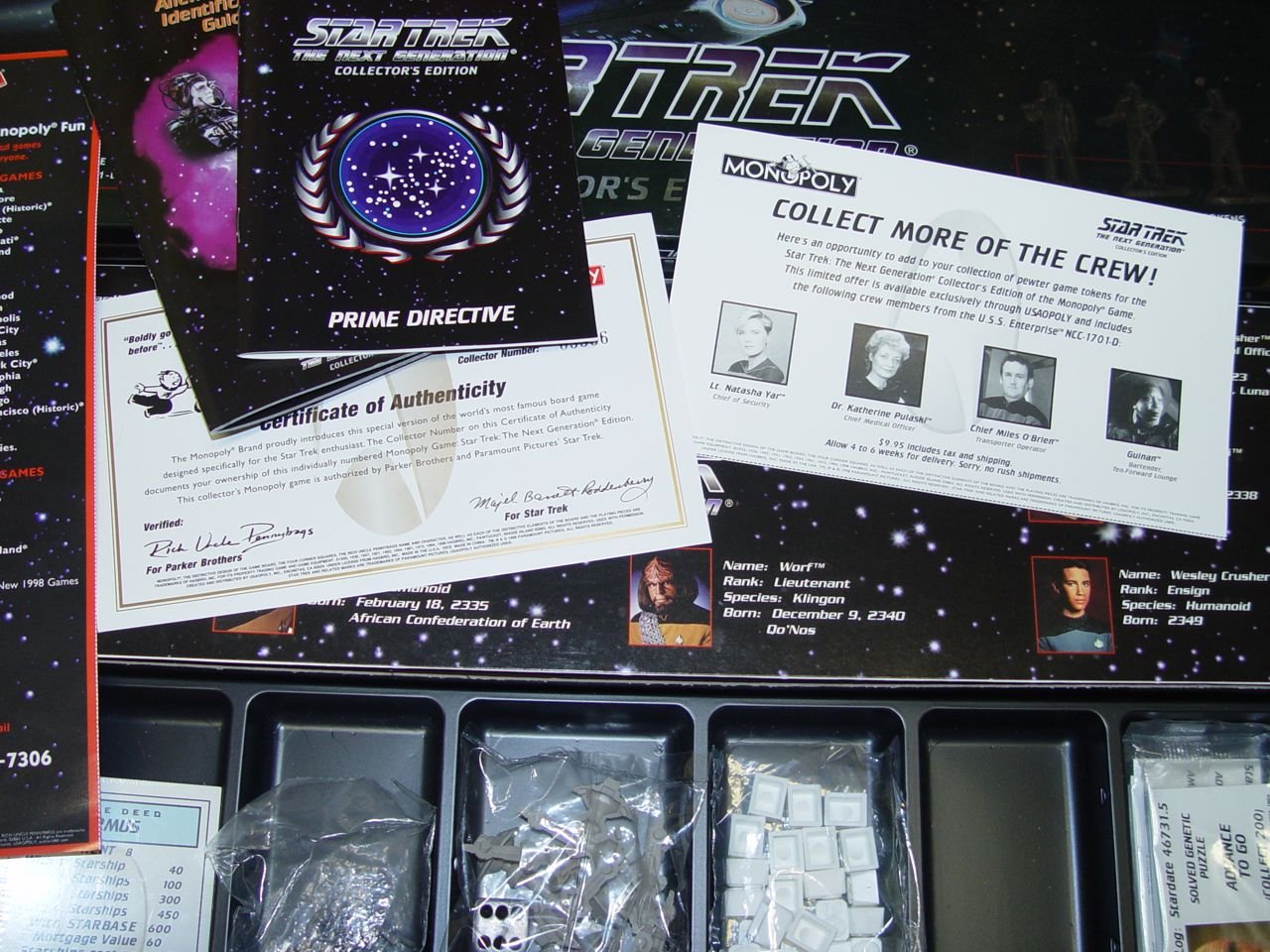 USAopoly - Star Trek monopoly The Next Generation Collector's EditionANGL