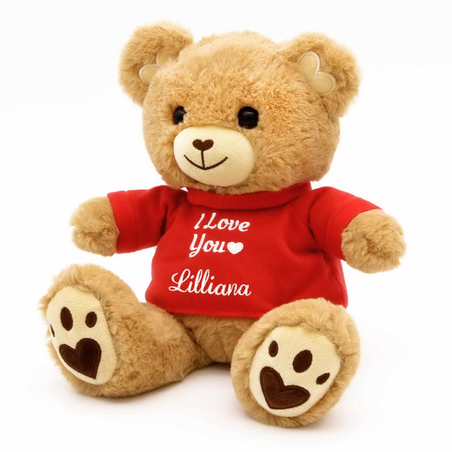Dibsies Personalized Teddy Bear (You And I Two Names)