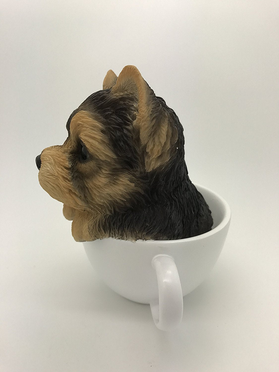Pacific Giftware Adorable Teacup Pet Pals Puppy Collectible Figurine 5.75 Inches (Yorkie)