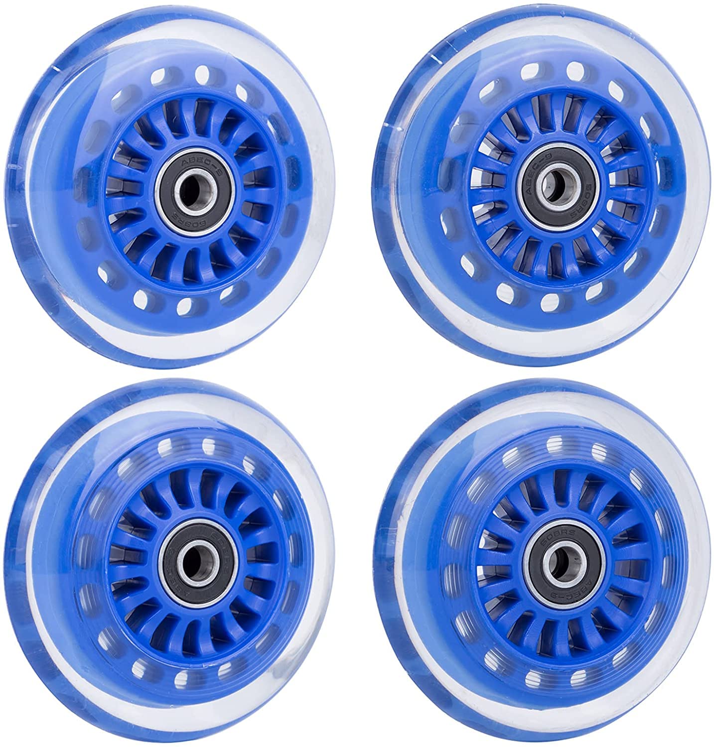 Aowesm Wiggle Car Polyurethane Replacement Wheels Upgrade Swing Car Wheels W/Bearings Abec-9 For Ride-On Toys - Twist, Swivel, G