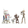 Star Wars The Black Series 4 Pack Collectible Figures: R5-D4, Bd-72 And The Mandalorian Mechanical Droids
