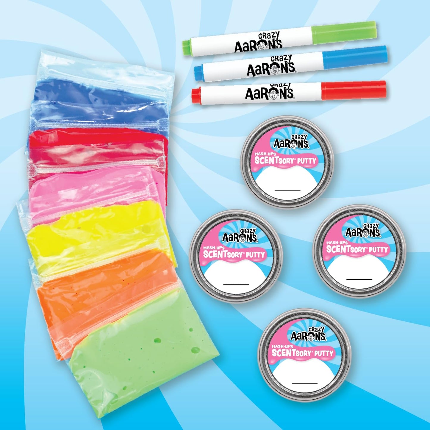 Crazy Aaron'S® Mixed By Me Scentsory(Tm) Putty Mash-Ups