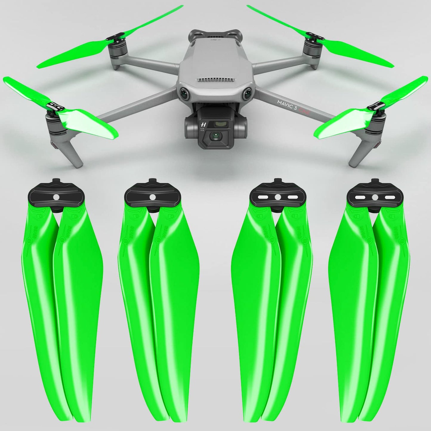 Master Airscrew Stealth Propellers for DJI Mavic 3 - Green, 4 pcs