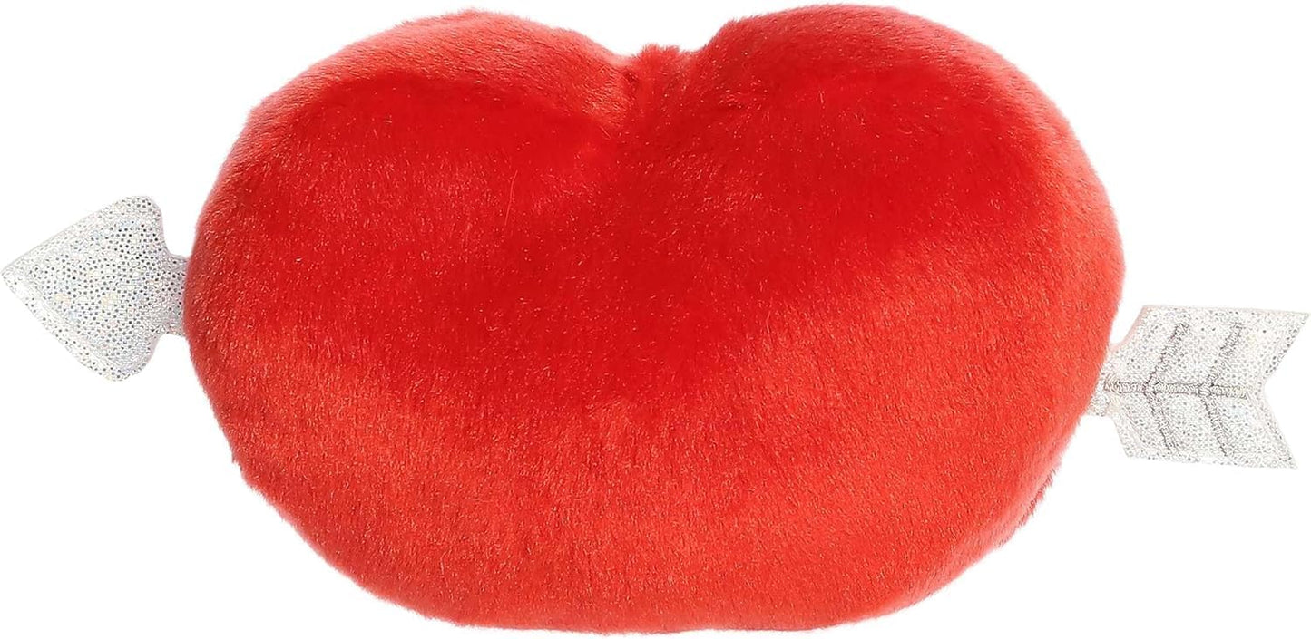 Aurora Palm Pals Valentine Heart 5'' Plush 2 Piece Bundle, Be Mine And Paolo Cupid