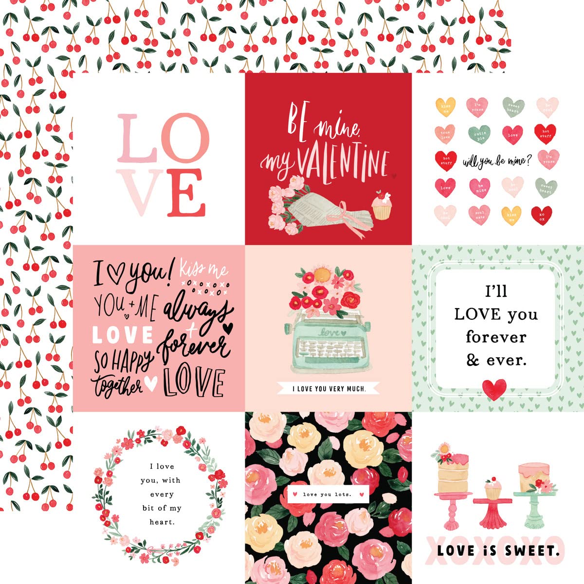 Carta Bella Paper Co. My Valentine Collection Kit