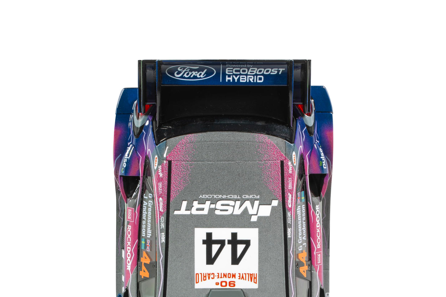 Scalextric Ford Puma Wrc All-Wheel Drive Ms Rt #44 1:32 Slot Race Car C4449