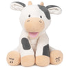 GUND Baby Buttermilk the Cow Plush Toy, 12” Animated Singing Stuffed Animal, Teaches Animal Sounds, Cream/Grey, Model 6066847