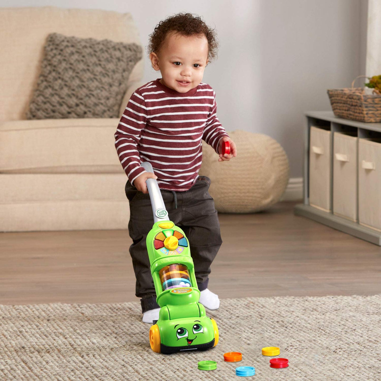 Leapfrog Pick Up And Count Vacuum, Green