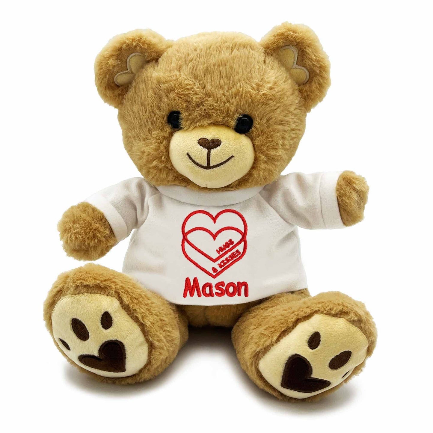 Dibsies Personalized Teddy Bear (Hugs And Kisses)