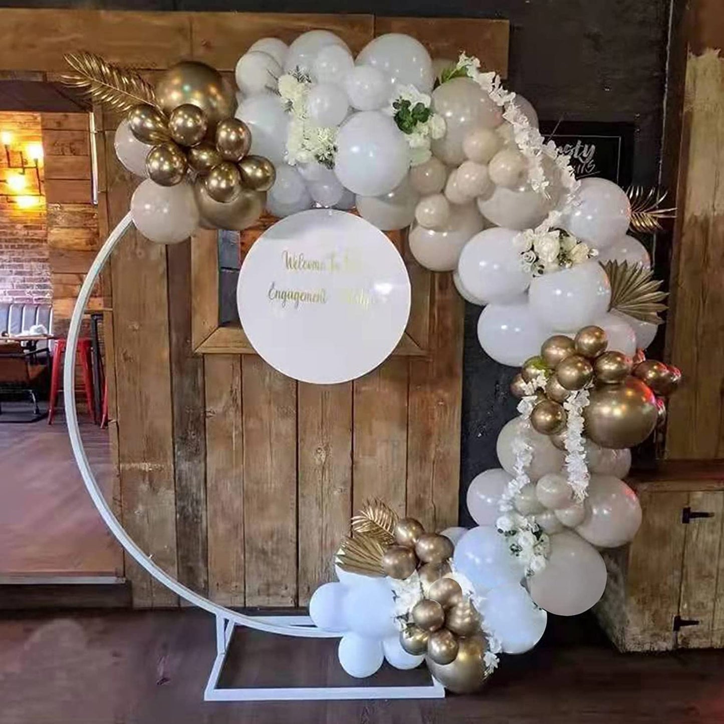 White Sand Balloons Beige Latex Balloon 5 10 12 18Inch Different Sizes 103Pcs Cream Nude Neutral Balloons Kit For Kids Birthday Party Decoration Baby Shower Wedding Annversary