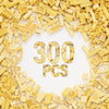 300 Piece Tan Bricks Bulk Assortment Pack, Tan Brick Accessories For Building With 12 Size, Compatible With Lego Parts And Piece