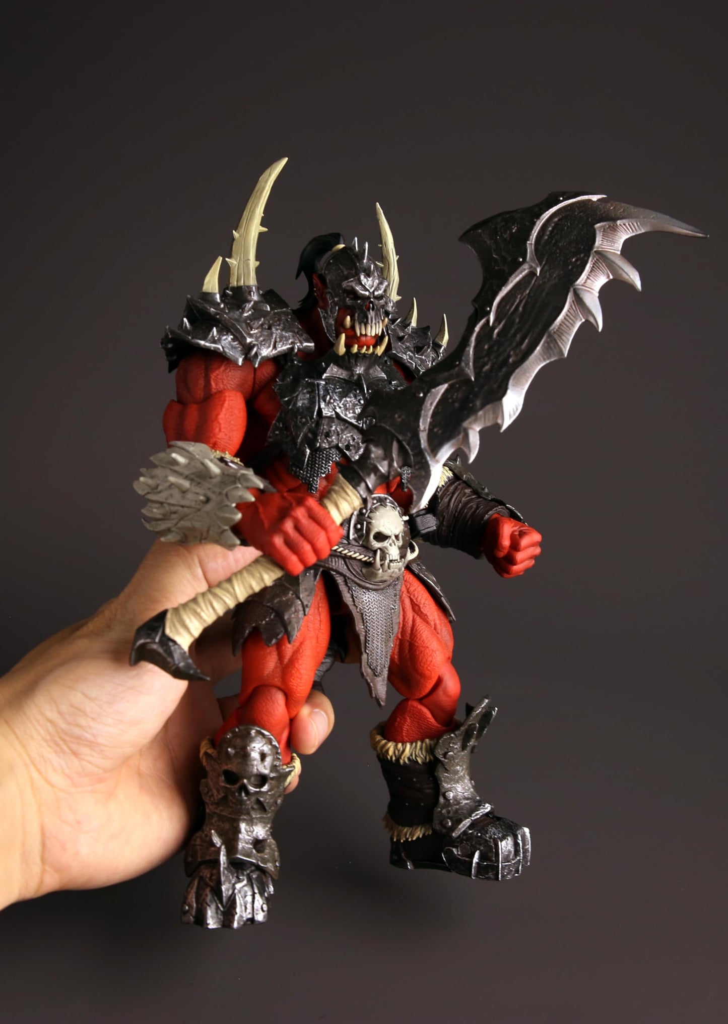 METYTOYZ MEMORYTOYS Bounty Hunter Bloody Hands Morlock Action Figure (Red Editon)