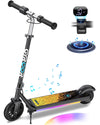 Gyroor H30 Max Electric Scooter For Kids Ages 8-12, 150W Powerful Motor, Bluetooth Music, Dual Brake System, Adjustable Height A