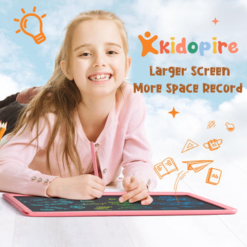 Kidopire Lcd Writing Tablet For Kids, 15 Inch Large Screen Doodle Board Toddler Toys, Drawing Writing Board Tablet, Office Messa