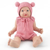 Vollence 12 inch Silicone Baby Dolls Lifelike Realistic Silicone Babies Reborn Real Newborn Baby Dolls with Feeding Accessories - Girl