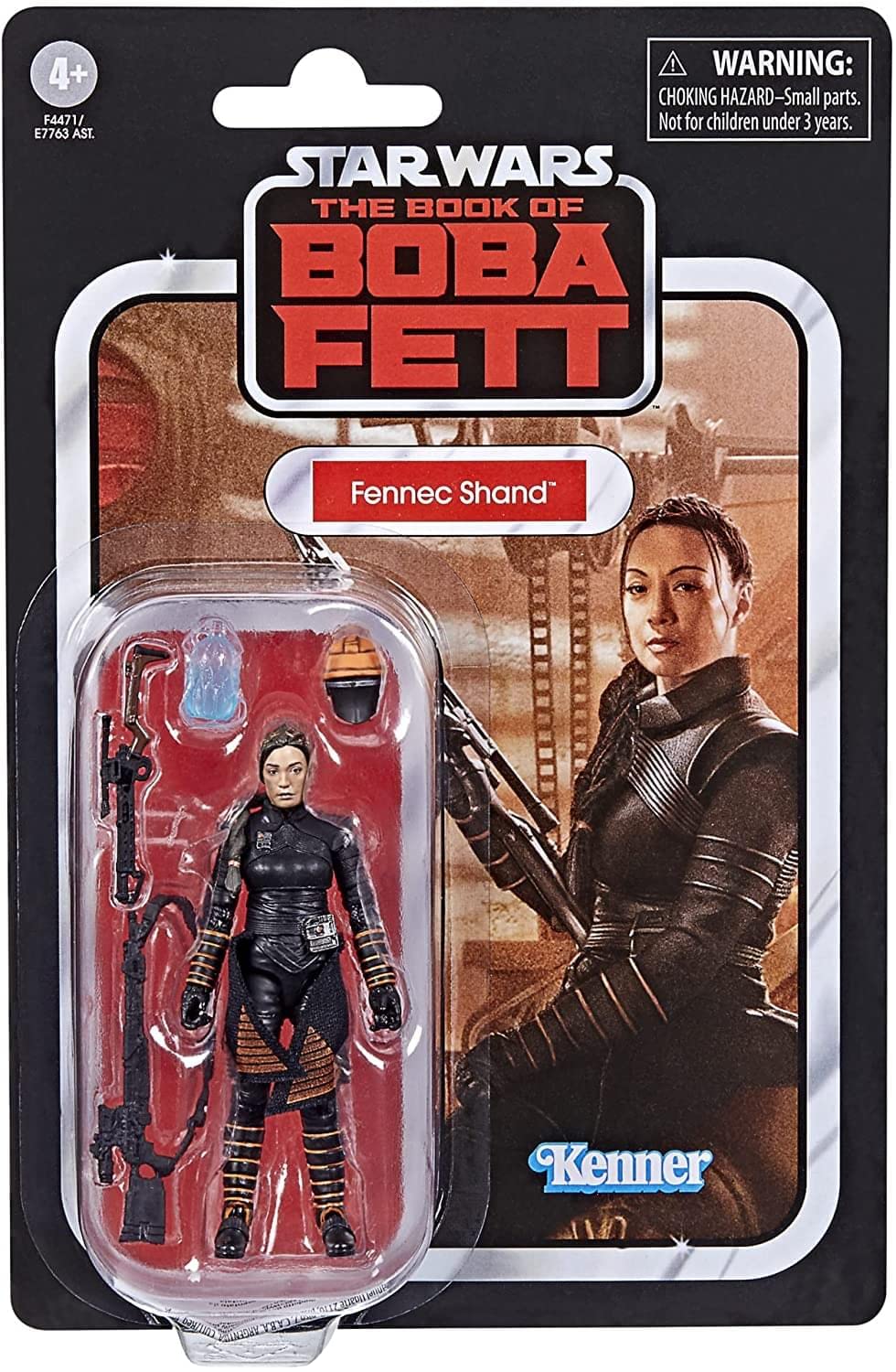 STAR WARS The Vintage Collection Fennec Shand Toy 3.75-Inch-Scale The Book of Boba Fett Action Figure Toys Kids Ages 4 and Up