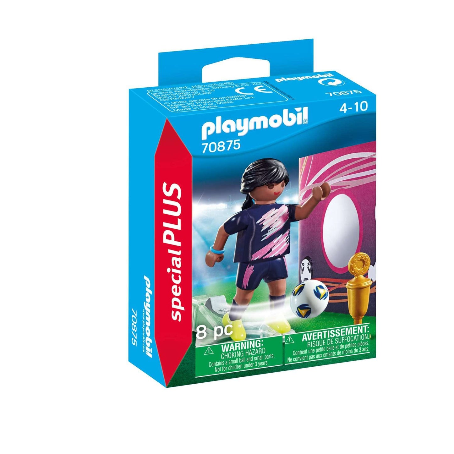Playmobil - Soccer Player With Goal
