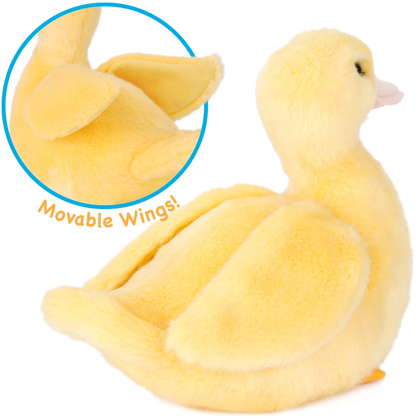 Tigerhart Dani The Duckling - 10.5 Inch Stuffed Animal Plush Duck