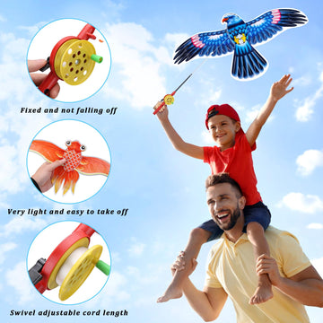 Vodolo Kites For Kids Ages 3-5,6Pcs Cute Colorful Kid Kites Easy To Fly For Beach Park Outdoor Game Activities,Pocket Mini Kite