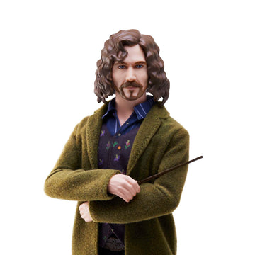 Harry Potter Sirius Black Doll - Posable Figure With Signature Outfit & Wand - Collectible - 10'' Tall - Gift For Kids 6+