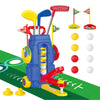 Humzo Toddler Golf Set for Boys Girls Age 3 4 5 6 limited availability Foot-Pedal Design Auto-Reloads Balls Upgraded Kids Golf Cart with 3 Clubs & 8 Balls Indoor and Outdoor Golf Toys Birthday Gift