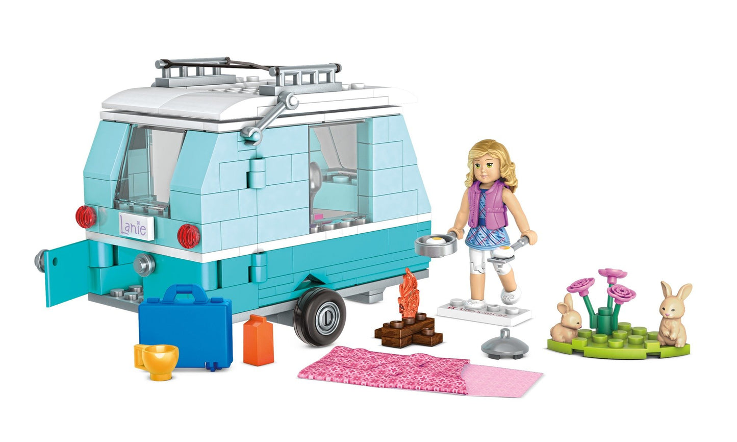 Mega Construx Lanie's Camping Trip Building Set DYN75 - Multicolor Plastic Adventure