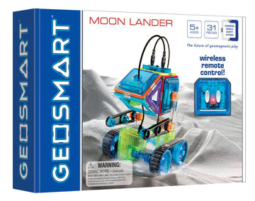 Geosmart Moon Lander Remote Control R/C Stem-Focused Geomagnetic Vehicle Building Set