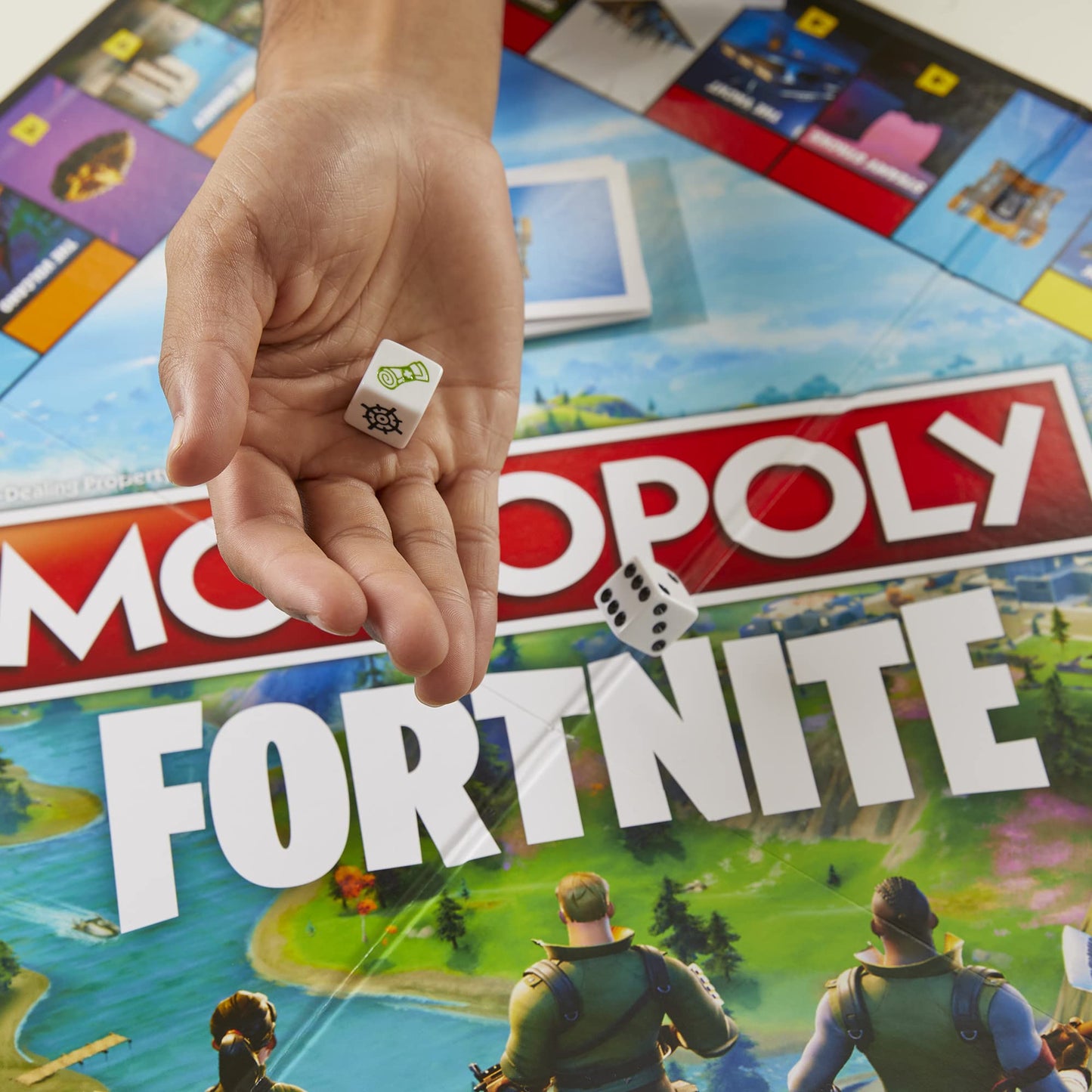 Monopoly Fortnite Collector's Edition Board Game, One Size, Blue, Model F2546, For Teens and Adults, Ages 13+